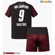 Otroške Nogometnih dresov RB Leipzig Johan Bakayoko #9 Tretji 2025-26 Kratki rokavi (+ hlače)